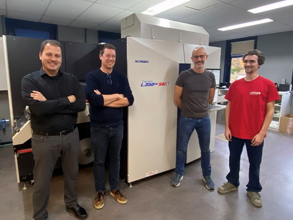 Drukservice Impressa installs Screen inkjet press