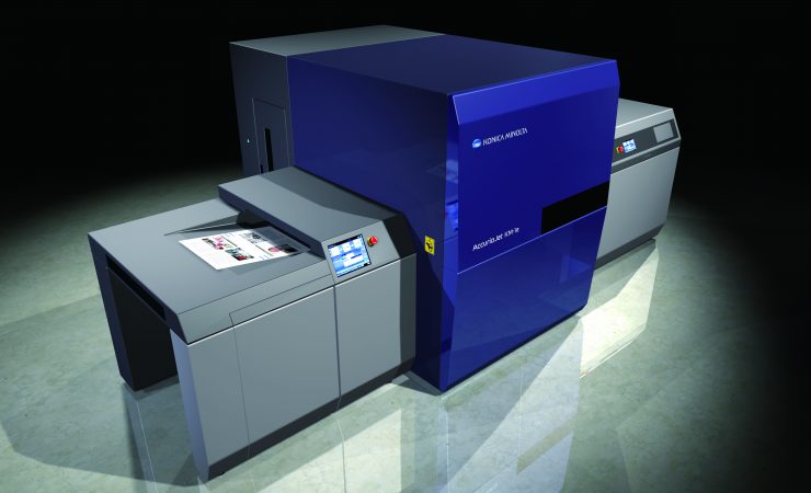 Global accessories firm Hama has become Europe’s first customer for Konica Minolta’s newly-launched AccurioJet KM-1e production press.