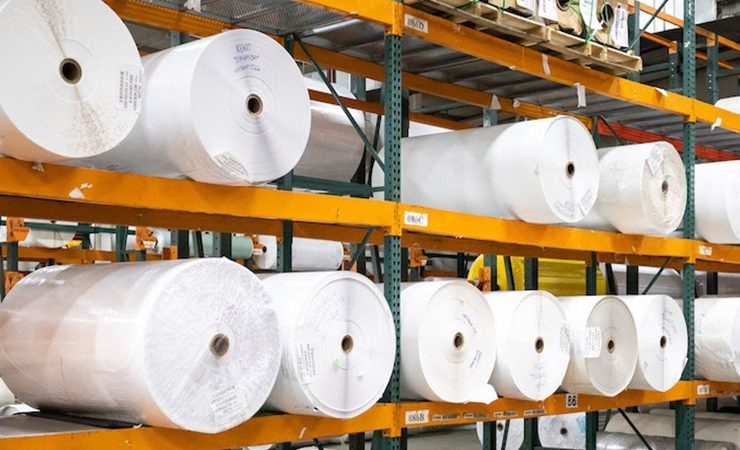 Acucote material rolls