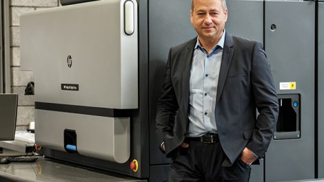 Aurika CEO Arūnas Akstinas HP Indigo 8K