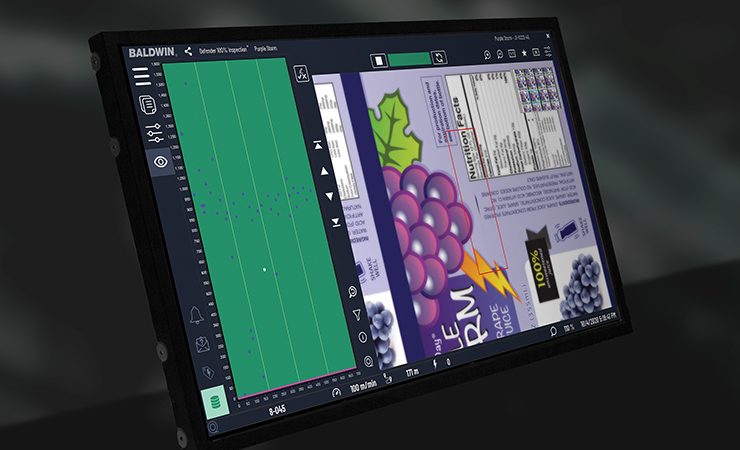 Baldwin Vision Systeem Defender inspection workflow