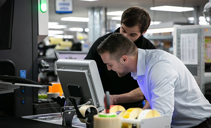 Bakers GMG on-press inspection