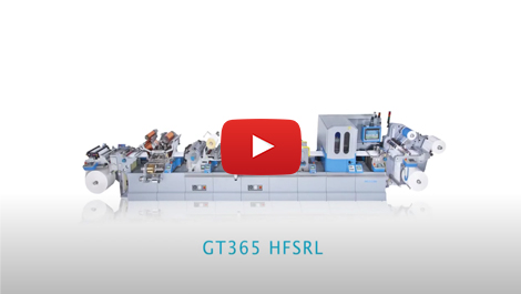 CARTES GT365HFSRL machine to produce self-adhesive LABELS