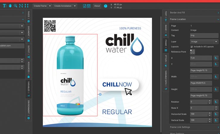 CHILI publisher v6 Dynamic Layouts