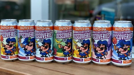 Dutch IPA Captain IPA cans