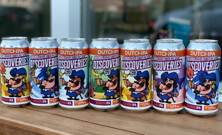 Dutch IPA Captain IPA cans