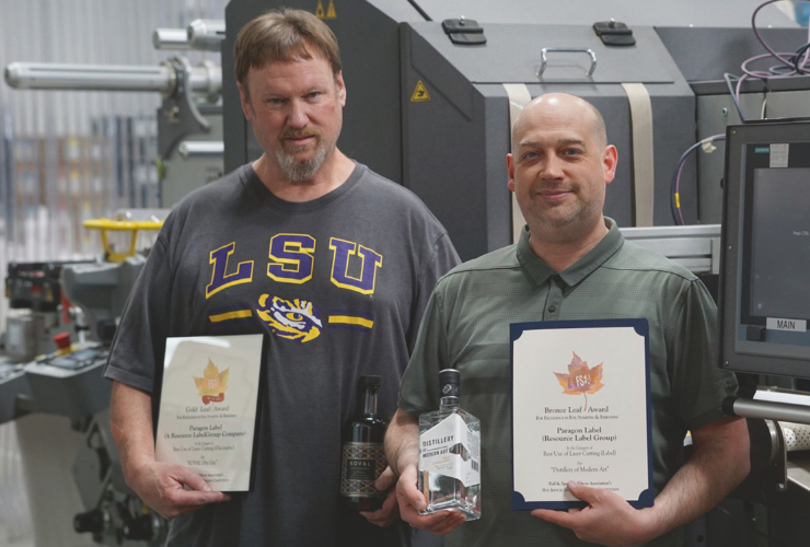 Paragon Label creates ‘extreme’ wine labels and thrives with the Cartes Gemini laser