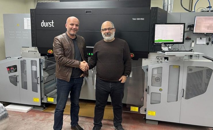 Turkey-based label printer Çiftsan Etiket Ambalaj has invested in a seven-colour Durst Tau 330 RSC