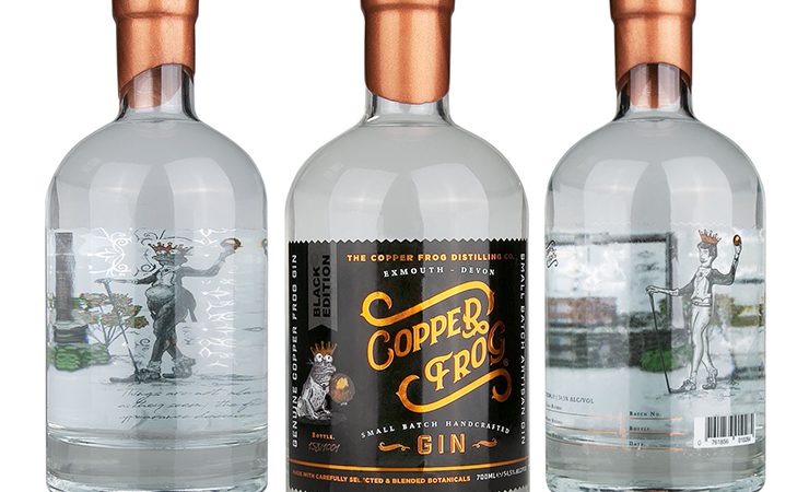 Copper Frog Black Edition gin