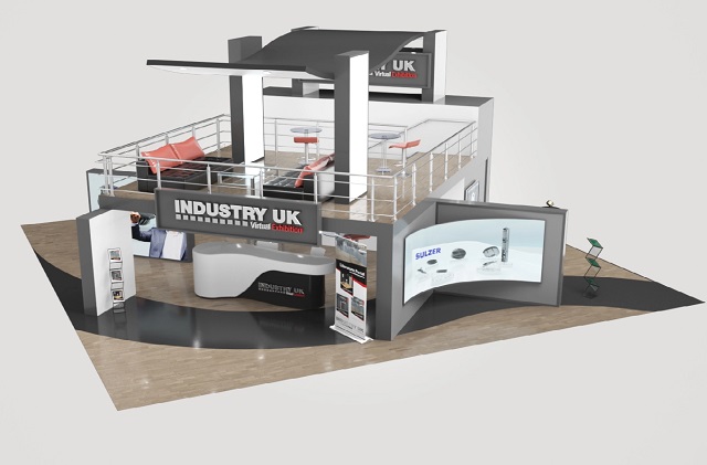 Global PrintExpo 3D stand render