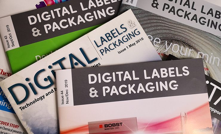 Digital Labels & Packaging covers