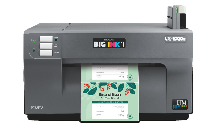 DTM Print expands colour label printer options