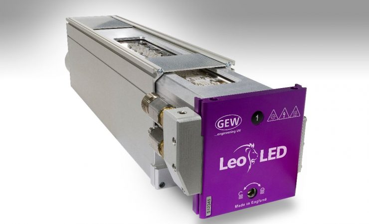 GEW develops LeoLED UV curing system