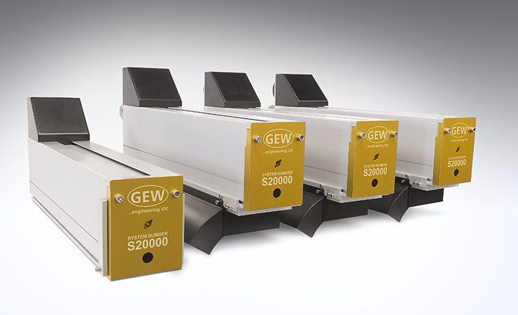 GEW installs 20,000th UV curing system
