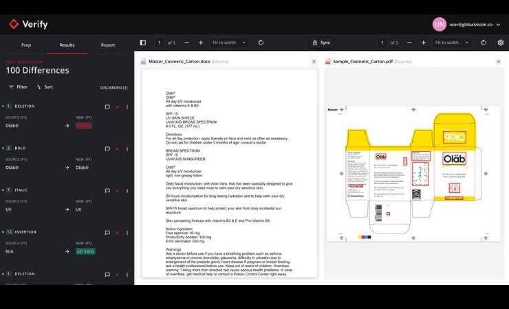 GlobalVision Verify release