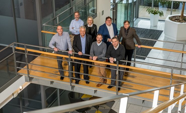 Global Graphics Software management team pictured in January