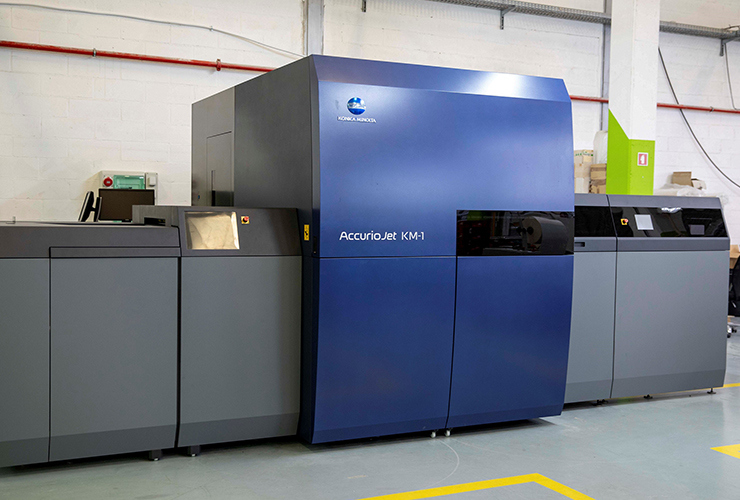 Grafisol installs Konica Minolta AccurioJet KM-1 - Digital Labels