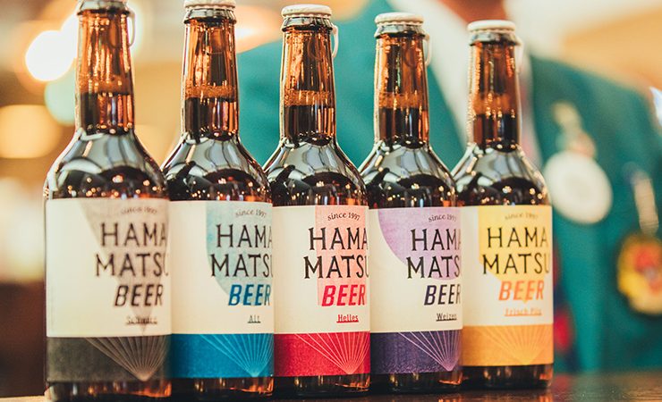 Hamamatsu beer bottles
