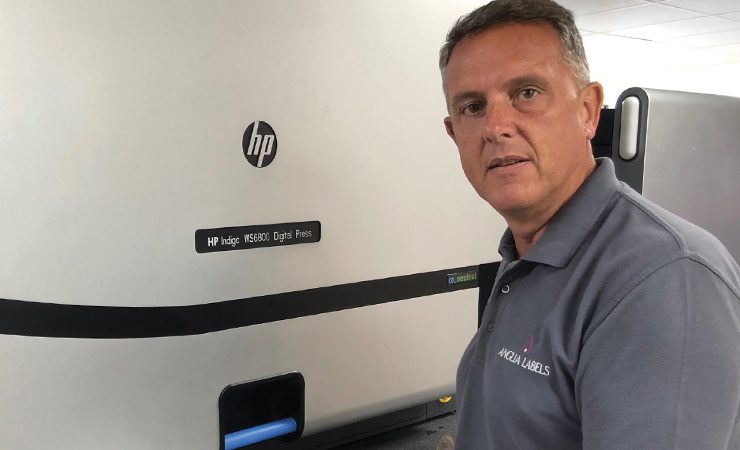 Anglia Labels installs HP Indigo WS6800