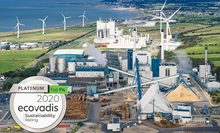 Iggesund EcoVadis Platinum Workington