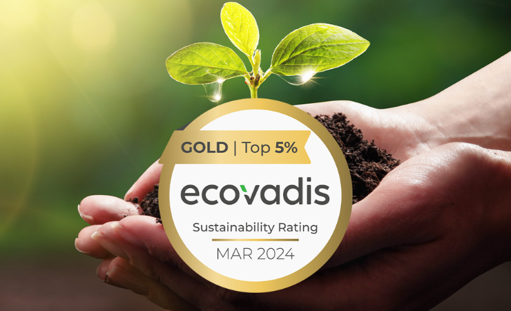 Konica Minolta receives sustainability gold medal
