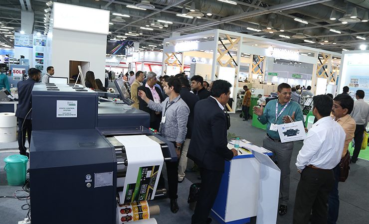 Labelexpo India show floor 2018