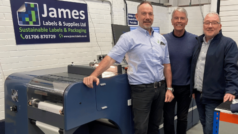 James Labels installs an AccurioLabel 230