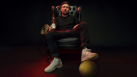 Budweiser Lionel Messi bottles