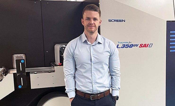 Limpet Labels operations manager Nathan Williams