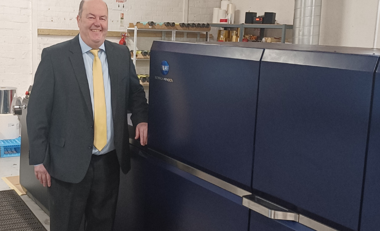 Label Tec Scotland has installed the UK’s first Konica Minolta AccurioLabel 400