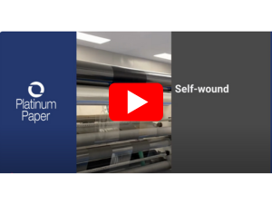 Platinum Paper - Slitting Gloss Self-wound overlaminate
