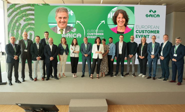 Saica president Ramón hands over presidency to Susana