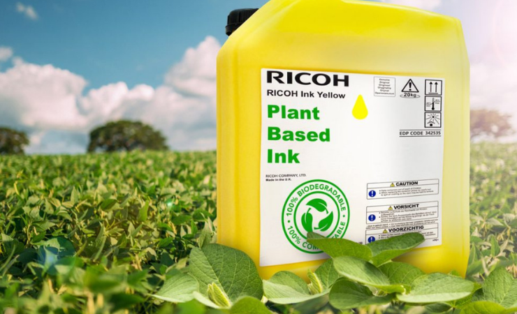 Ricoh plant-based ink