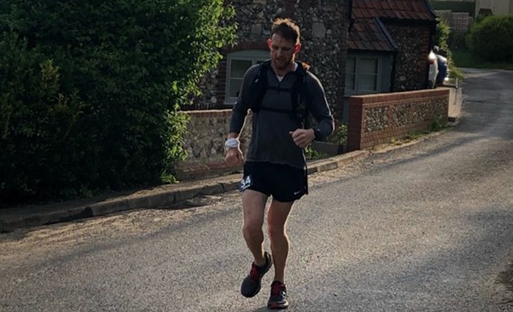 Adam Woodhead, 104-mile road race