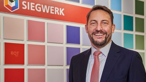 Siegwerk CEO Dr Nicolas Wiedmann
