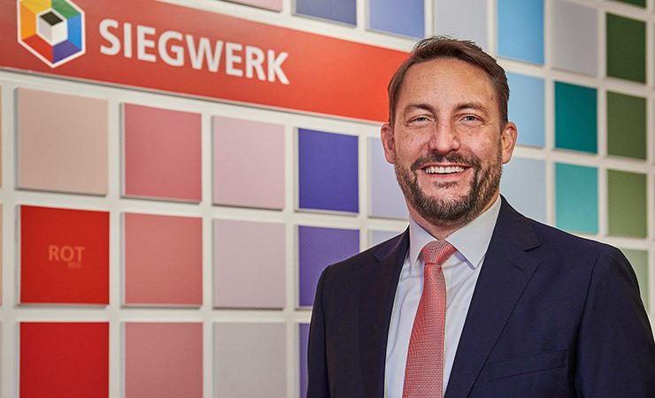 Siegwerk CEO Dr Nicolas Wiedmann