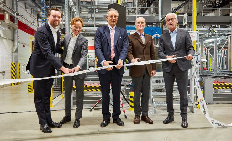 Siegwerk Seigburg blending centre opening