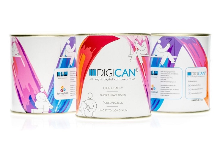 Springfield develops seamless can label Digital Labels & Packaging