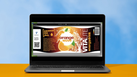 The artwork management software allows brand owners to generate barcodes for variable data printing