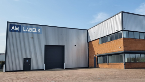 AM Labels' expanded headquarters in Kettering