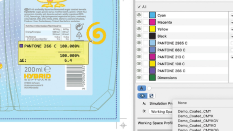 Packz 8.5 Press View feature