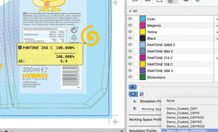 Packz 8.5 Press View feature