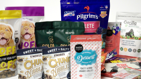 Digital flexible packaging samples