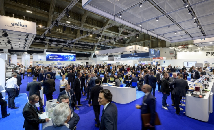 Gallus stand, Labelexpo Europe 2019