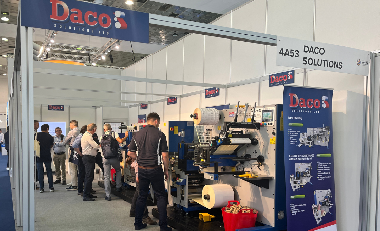 Daco Solutions stand at Labelexpo Europe 2023