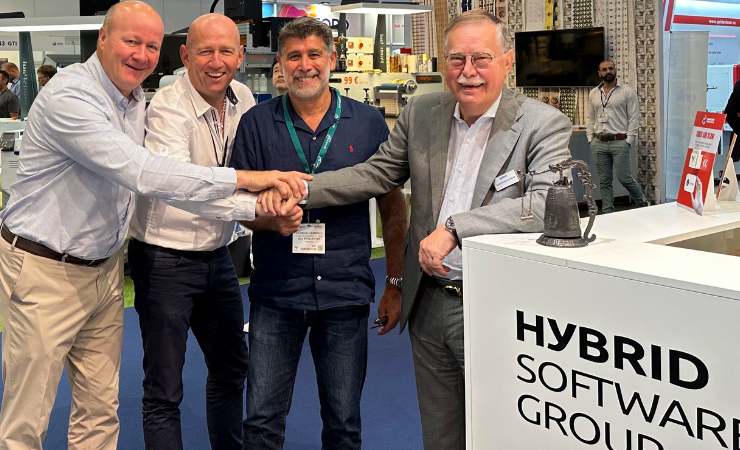 Hybrid Software bids farewell to Brussels Hybrid Software Labelexpo Europe 2023 deal with ELC Etiquettes