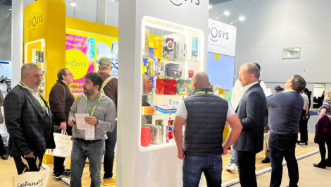 Eviosys stand, London Packaging Week 2023