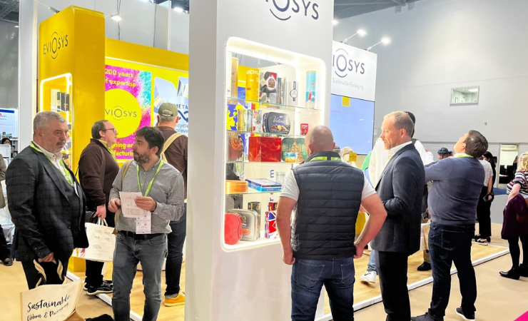 Eviosys stand, London Packaging Week 2023