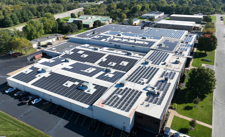 Martin Automatic solar panel array