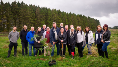 Antalis hosts tree-planting day